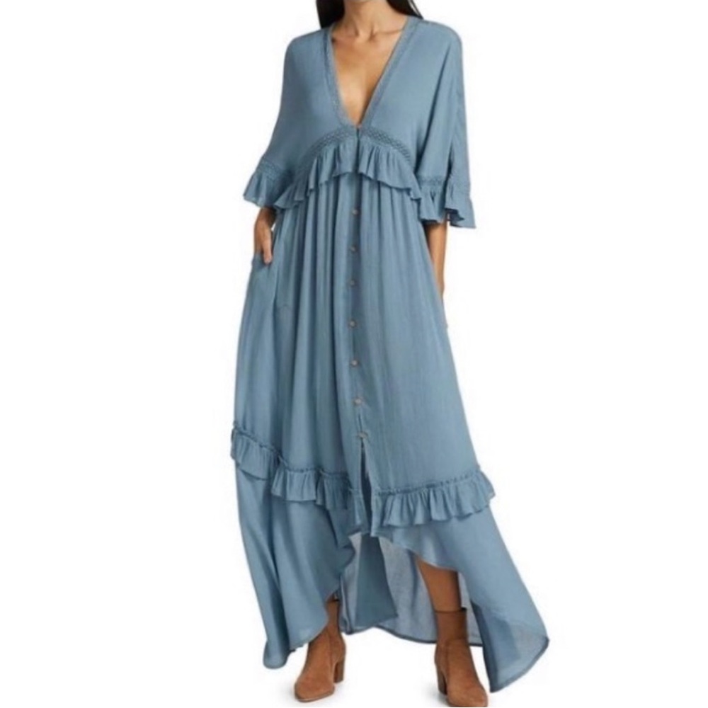 NWT Free People Paradiso Maxi Dress